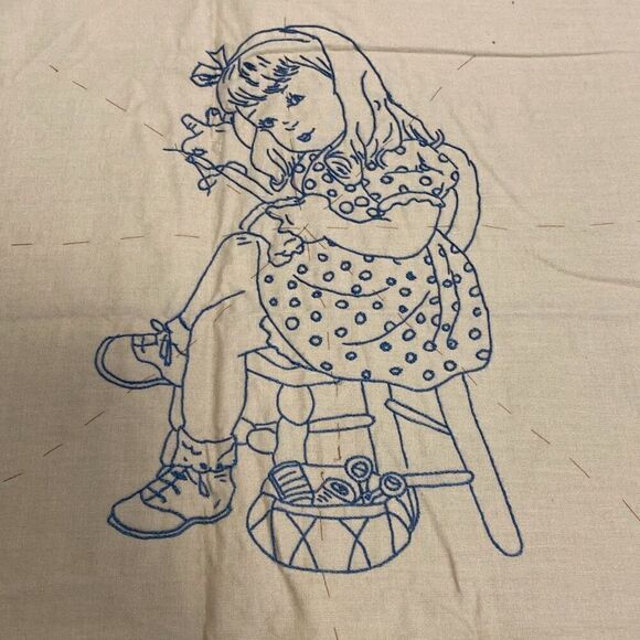 Lakadaisies Filk Art Embroidery Kit Vintage R-201 R-217 R-219 - Picture 9 of 10